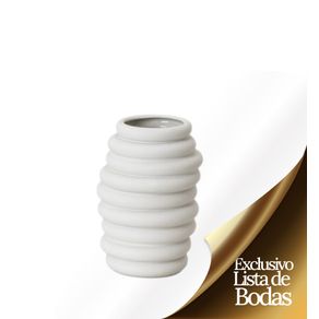 Jarron de Porcelana Blanco
